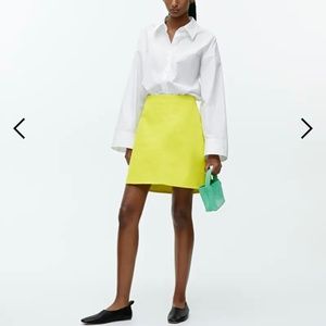 Chartreuse/Yellow Arket Skirt